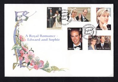 1999 Isle of Man Commemorative Stamps Addressed First Day Cover (FDC).
