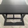 IKEA Extendable Dining Table - Black Image 6