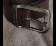 Vintage Pepe Jeans London Leather Belt  Made in Italy  Size 84