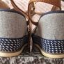 Wedge Navy Sandal Image 3