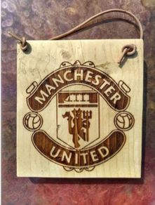 Manchester United Football Club Premier League Laser Engraved Gift Idea