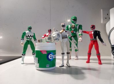 power rangers  bundle vintage 1993 toys kids figurines