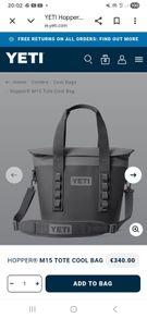 YETI M15 cooler bag