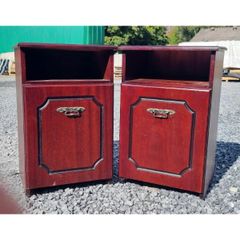 Pair of Bedside Lockers KAS859