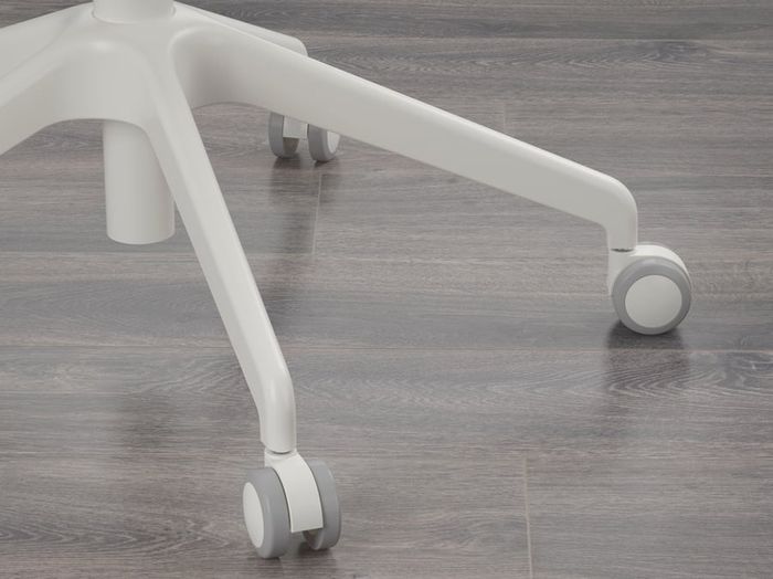 IKEA LANGFJALL Conference  office Chair  Gunnared Beige/White good  Condition