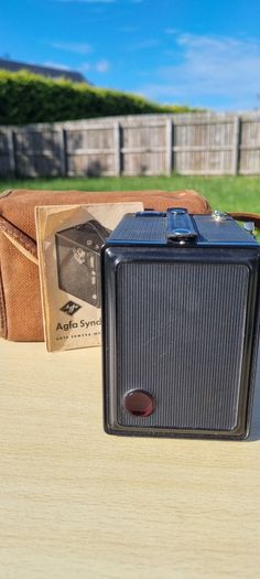 Vintage Agfa Synchro Box  Camera