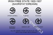 Information On Identifying Irish Stamp Watermarks 1922 to 1974 - See Attachments
