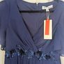 Brand New Navy Blue Occasion Dress UK Size 12 Image 4