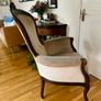 Antique Victorian Ladies Armchair Image 2
