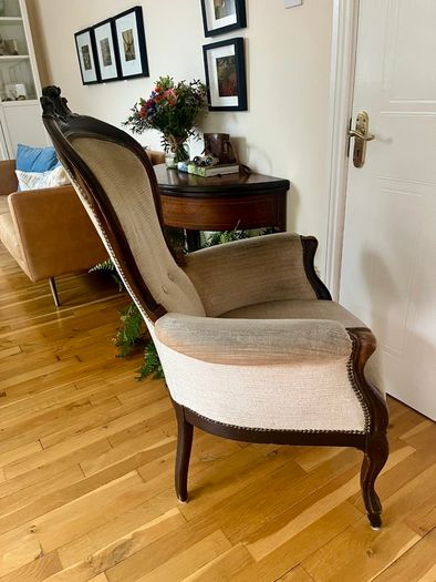 Antique Victorian Ladies Armchair