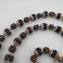 Vintage Venetian Style Strip & Trade Glass Bead Necklace Image 4