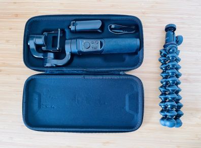 Hohem i Steady Pro and GorillaPod tripod