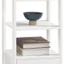 Storage shelves with drawer  Sleek & Modern Mini Storage Unit Image 2