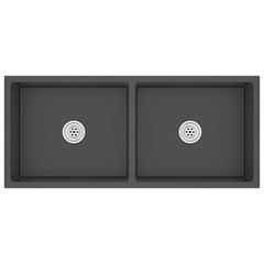 Handmade Kitchen Sink Black Stainless Steel
