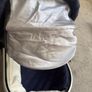 Uppababy vista basinet with rain cover fly cover had to storage and adapters for buggy to make it a double buggy Image 7