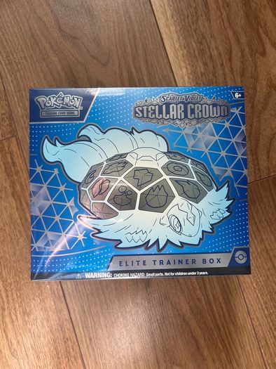 Pokemon Trading Card Game (TCG): Scarlet & Violet Stellar Crown Elite Trainer Box