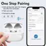 Wireless Earbuds, Bluetoth 5.3 Headphones in ear, Stereo Earphones IP7 Waterproof, Built HD in Mic, ENC Noise Cancelling, Premium Sound with 30H Playtime, Headset for Running, Gym,Sports, White (FREE POSTAGE) Image 2