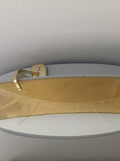 Designer Contemporary Ceiling Light. Gold Plated. Kolarz. Austria. As New