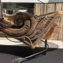 Reclaimed wood table lamp Image 3