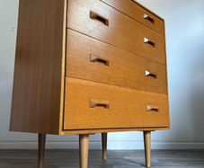 Vintage Retro Mid Century Stag Chest of Drawers