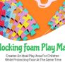 Interlocking Foam Play Mat Set. Great for Babies, Toddlers or Even exersise (32 x 32cm. 18 Piece Pastel Mats) Image 7