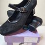 kelly black suede dress pumps Da Bella leather RRP100 euro NEW & Boxed Size 3 UK  & 4 UK fitting EE Image 7