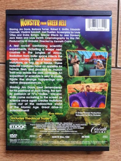 Monster from Green Hell - Rare DVD Movie