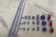 Clear upvc / pvc pipe / conmectors size 20, 25, 32mm