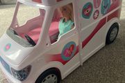 Barbie ambulance and nurse doll