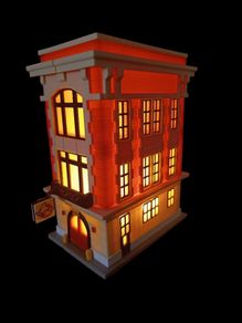 Ghostbusters Firehouse Lamp