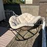 Large garden rocking chair Image 3