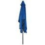 Outdoor Parasol with Metal Pole 300x200 cm Azure Image 3