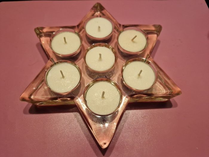 3 Table Centre Piece Tea Light Holders