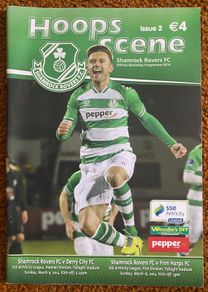 2014 Shamrock Rovers v Derry City FC & Finn Harps FC - Airtricity League Programme