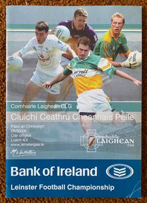2006 Kildare v Offaly & Wexford v Meath - GAA Leinster Senior Football Quarter Finals Programme
