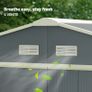 13 x 11ft Garden Metal Storage Shed Image 8