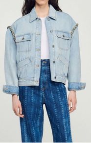 Sandro Paris Denim Jacket