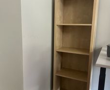 Wooden bookshelf bookcase