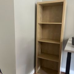 Wooden bookshelf bookcase