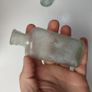 266 - Set of 4 Vintage Universal Medicine Chemicals Clear Glass Decorative Collectible Bottles Image 8