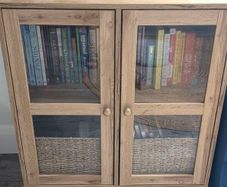 Oak cabinet
