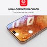 Premium Quality 3D fully Transparent Temp Glass UNIPRO 3D Large Arc Borderless 0.4mm Corning HD Tempered Glass for iPhone 17 16 15 Screen Protector Image 4