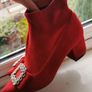 Brand new red boots size 37/4 Image 3