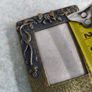 Set of 3 Ornate Black & Gold Small Photo Frame With  French bow , Largentiere, with the tagline ITALY STYLE. Image 7