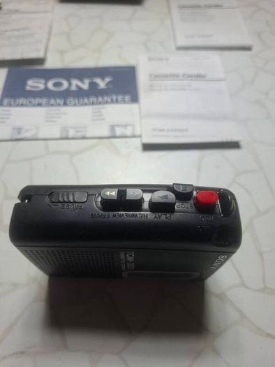 Sony TCM-323 Cassette Corder boxed Tape Recording Walkman Tested Working