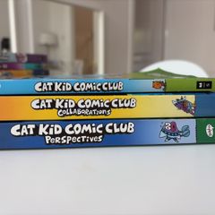 Cat Kid Comic Book collection of 3 books