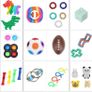 28pcs Fidget Toys Pack, Stress Toys Squshies Fidget Toys Set for Kids and Adults, Anxiety Relief Stress Sensory Toys for Birthday Party Favors (FREE POSTAGE) Image 5