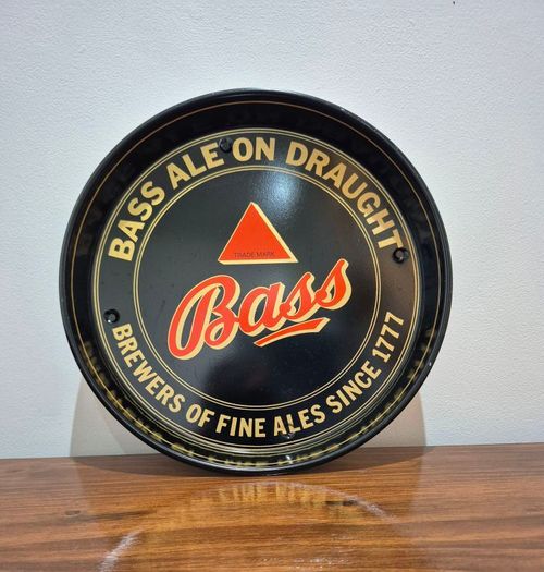 vintage Bass Ale Tin serving tray