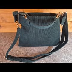 ladies corduroy tote bag