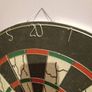 Dart board come with darts Image 5